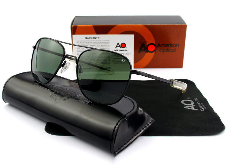 Lunettes de soleil hommes et femmes lunettes de soleil polarisées carrées lunettes de soleil à verres en verre