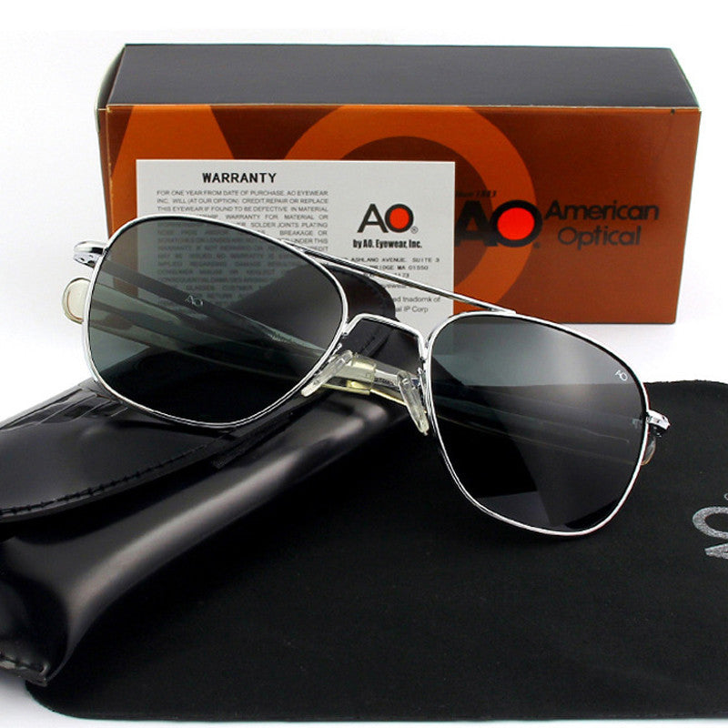 Lunettes de soleil hommes et femmes lunettes de soleil polarisées carrées lunettes de soleil à verres en verre