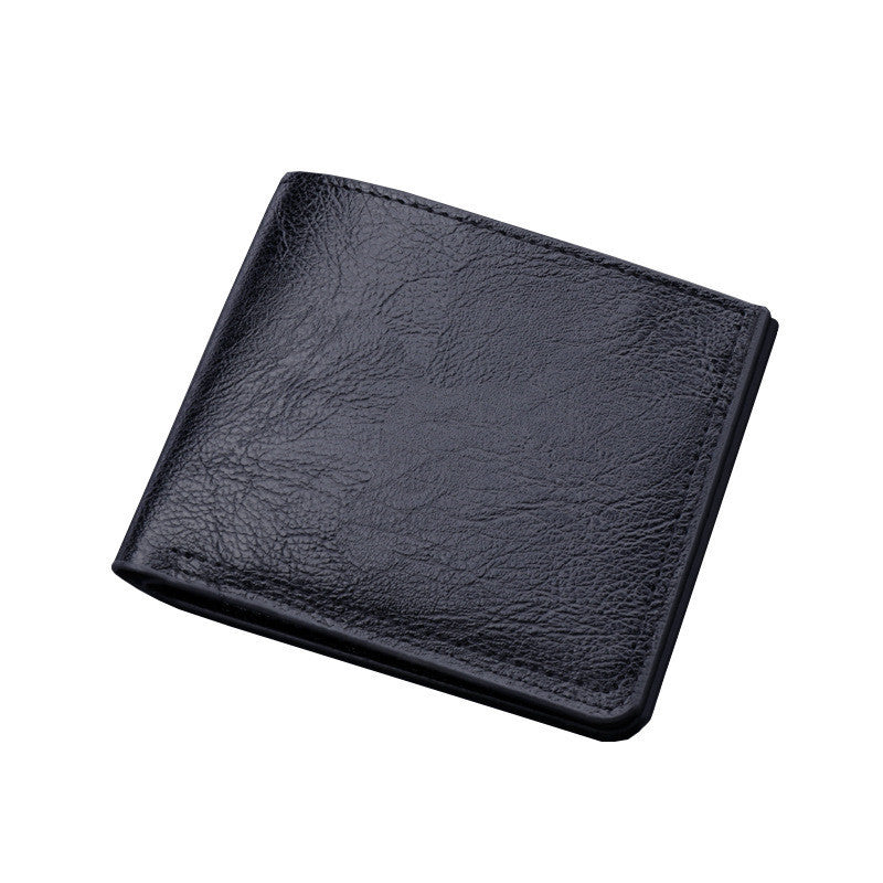 Button Wallet Card Men's Wallet Can Hold Driver's License