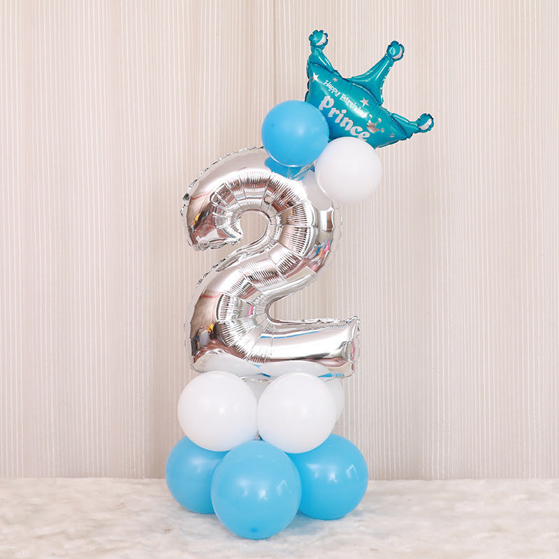 Ballon en aluminium pour fête d'anniversaire