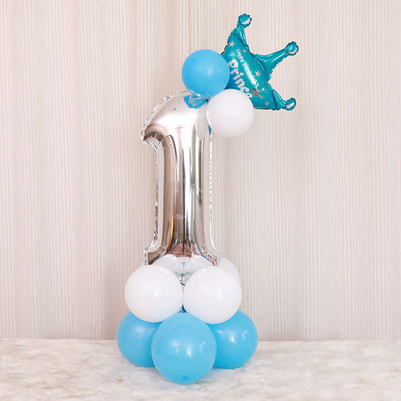 Ballon en aluminium pour fête d'anniversaire