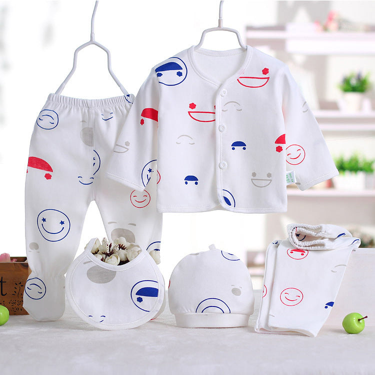 Vêtements pour bébé, sous-vêtements pour bébé, sous-vêtements pour nouveau-nés, costume cinq pièces