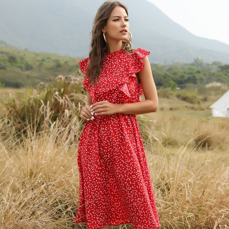 ROBE LONGUE EN CHIFFON D'ÉTÉ POUR FEMMES Robes Maxi