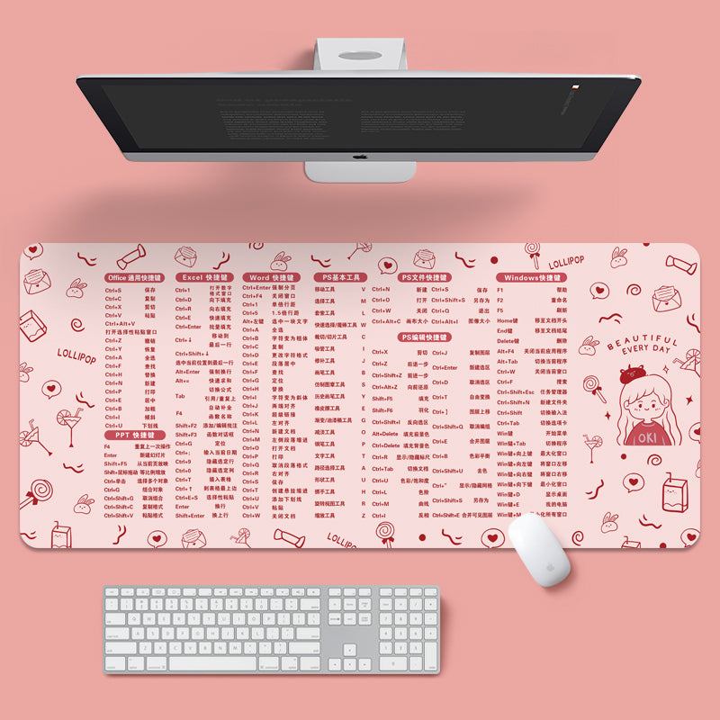Kontor Kvinnlig Dator Tangentbord Kudde