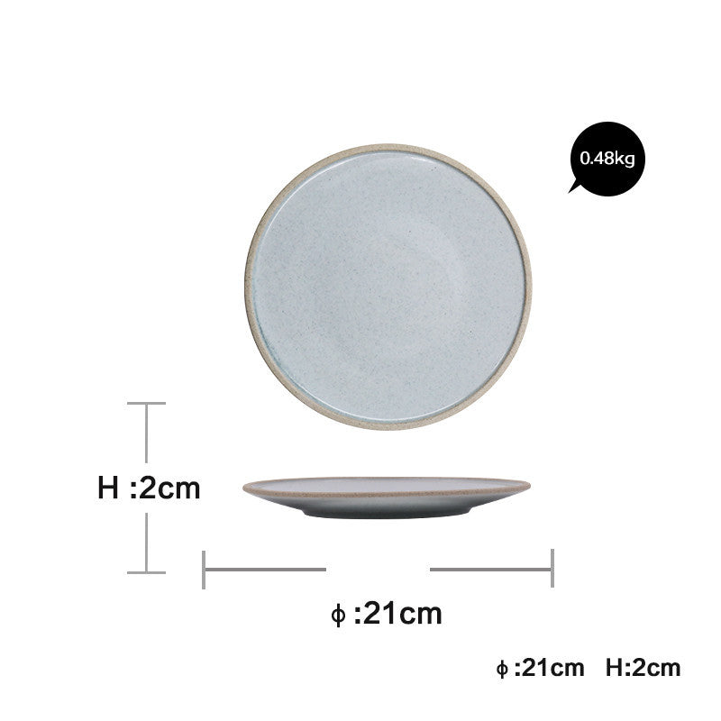 Household Dinner Plate, Flat Plate, Bowl and Plate Set