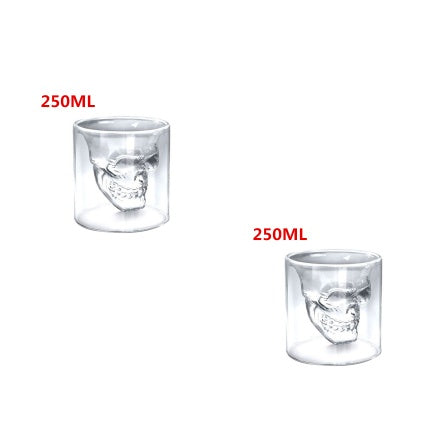 Creative Crystal Bowl Mug - Glass Double Wall Bowl
