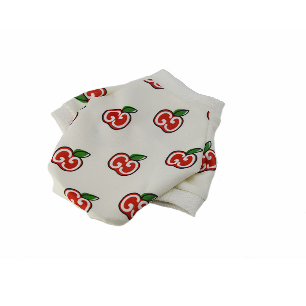 Vêtements pour chiens en peluche de printemps et d'automne, vêtements personnalisés pour chiens, vêtements pour animaux de compagnie