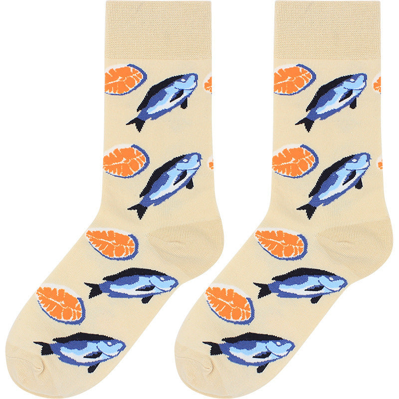 Chaussettes fruits de mer