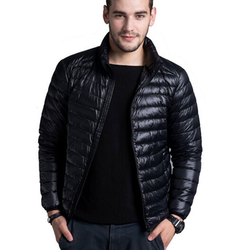 Vinterjacka för män Jackor Duck Down Coat Ytterkläder Parka