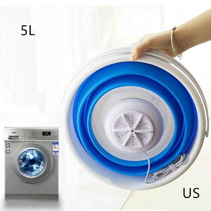 Folding Bucket Turbo Washing Machine