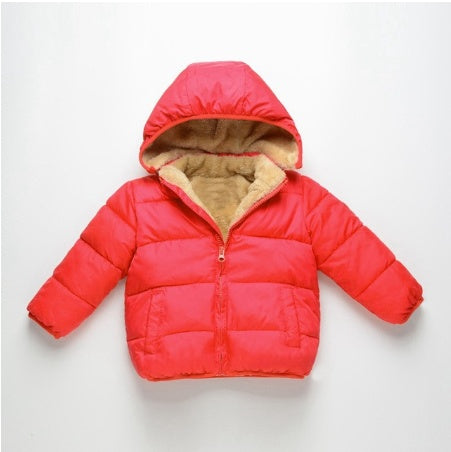 Manteau enfant en cuir d'agneau