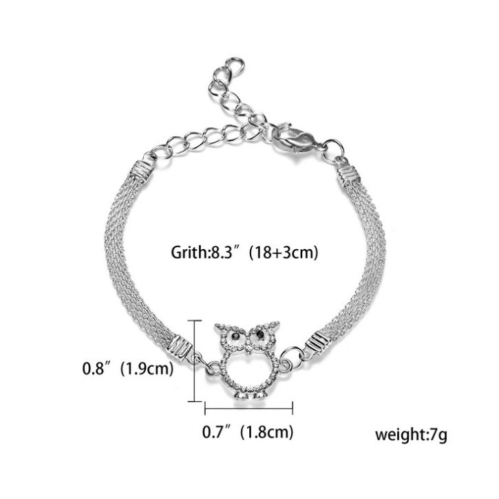 RINHOO 925 Smycken Silverfärgade Armband För Kvinnor Armband Mode Bröllopsbankett Armband & Armringar Alla hjärtans dag Gåva