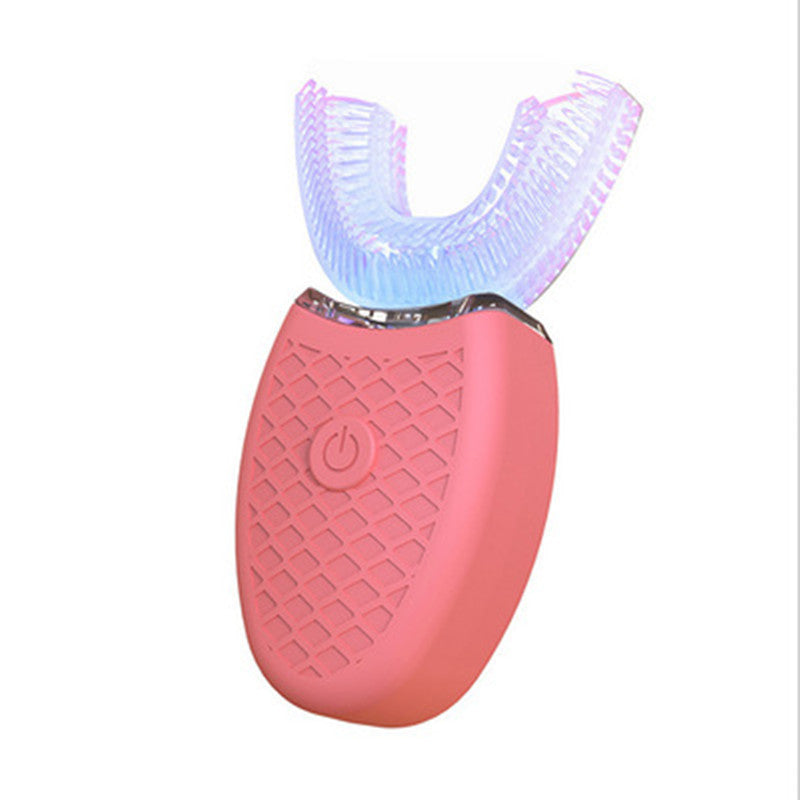 360 Degree Intelligent Automatic Sonic Electric Toothbrush U-Type 3 Modes Toothbrush