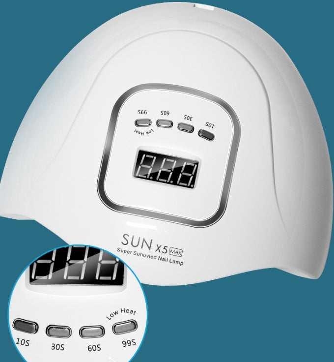 Professional UV/LED Nail Lamp 120W - 45 Beads | 365nm+405nm Dual Wavelength