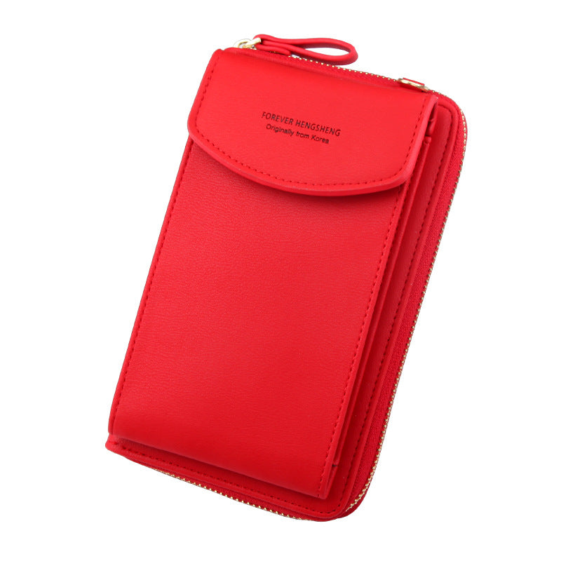Mobiltelefonväska Dragkedja Dam Diagonal Bag
