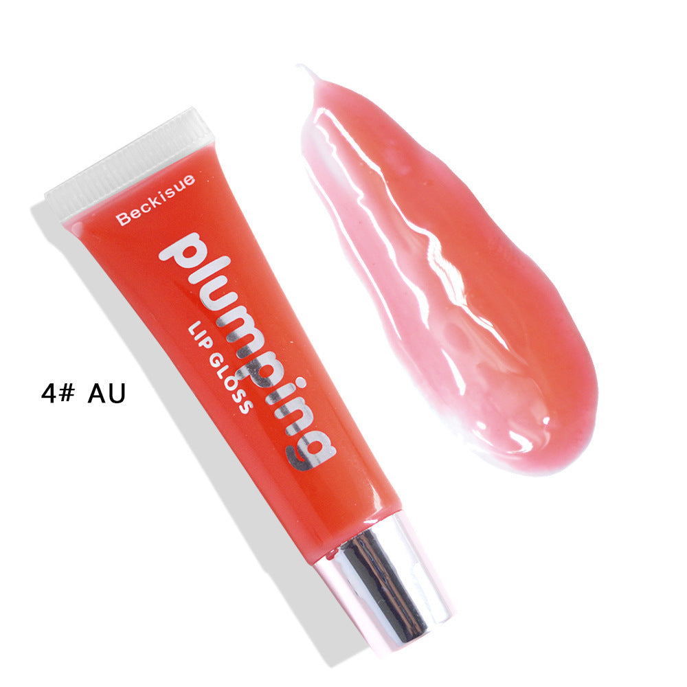 Brillant à lèvres repulpant brillant cerise humide maquillage plus dodu grand brillant à lèvres hydratant Volume dodu brillant vitamine E huile minérale