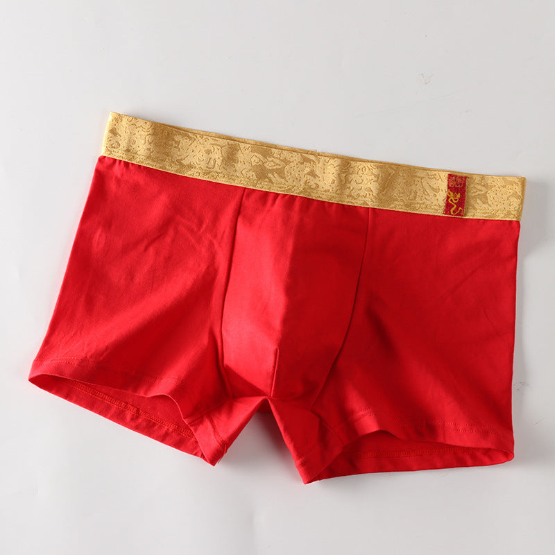 Boxershorts med drakemönster
