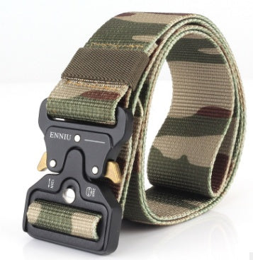 ENNIU Men's Tactical Multi-Function Nylon Outdoor Training Belt - Military Confidence