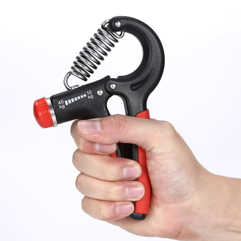 Professional Men's Grip Fitness Equipment - Adjustable Hand Strengthener (10-40kg, ABS/TPR/Steel, 14.8x10.8x2cm)