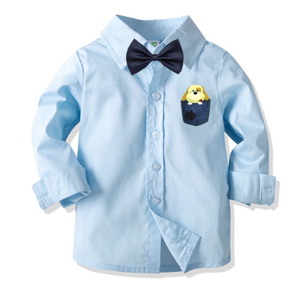 Baby Boy Long Sleeve Bottoming Shirt