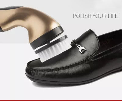 Nettoyeur de chaussures électrique domestique, charge, brosse à chaussures, nettoyeur de cuir multifonctionnel