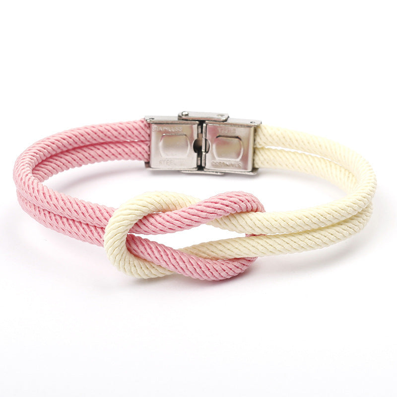 Vintage Anchor Handmade DIY Woven Bracelet