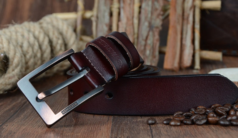 Men's Leather Belt - Classic Simplicity