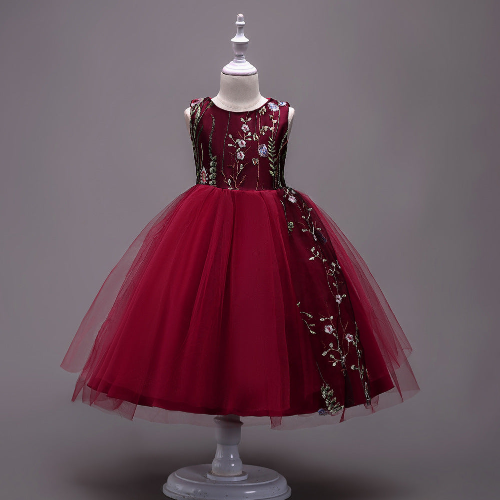 Robe Enfant brodée 4-15 ans