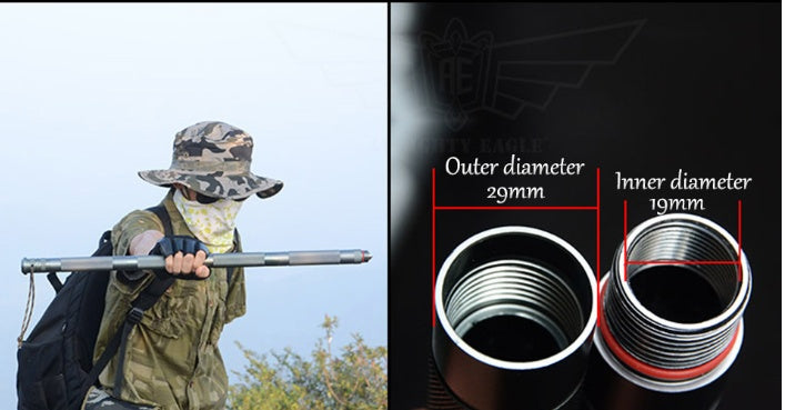 Outdoor Defense Tactical Stick | Hiking Camping Gear