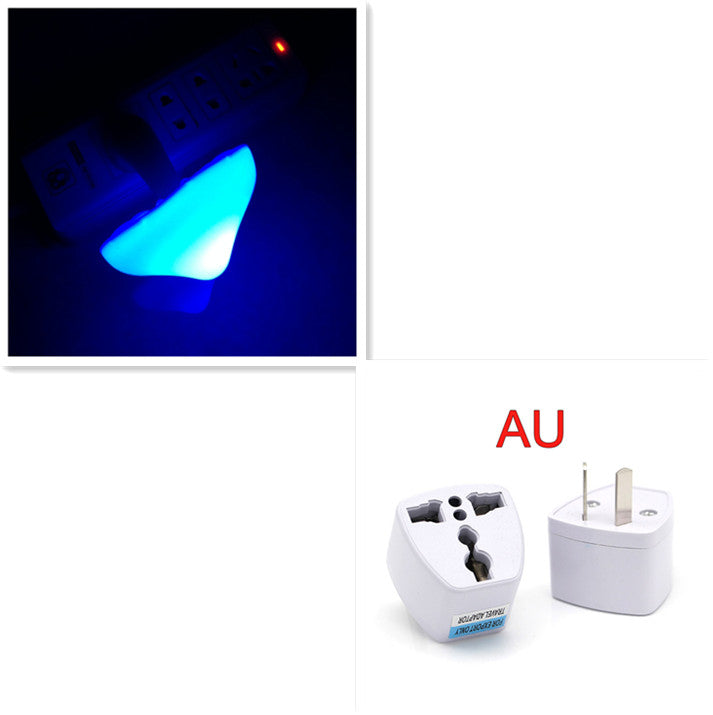 Lampe LED à prise murale en forme de champignon, prise ue US, blanc chaud, capteur de contrôle de la lumière, lumière de chambre à coucher, décoration de la maison