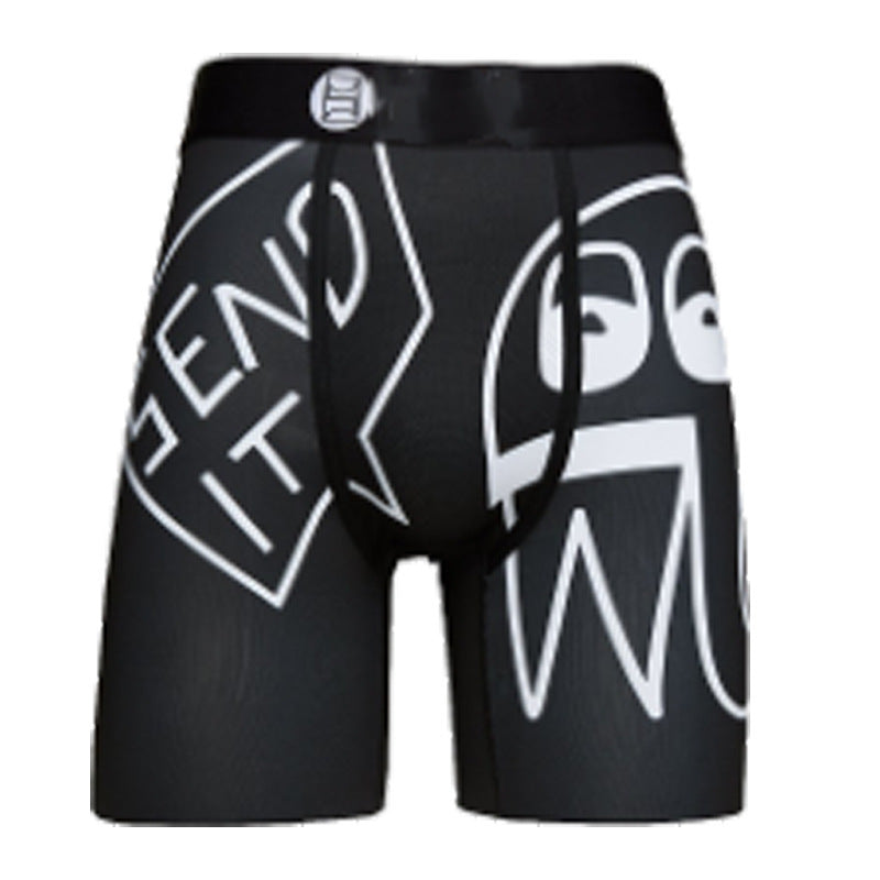 Tecknade tryckta pojkar boxershorts för män