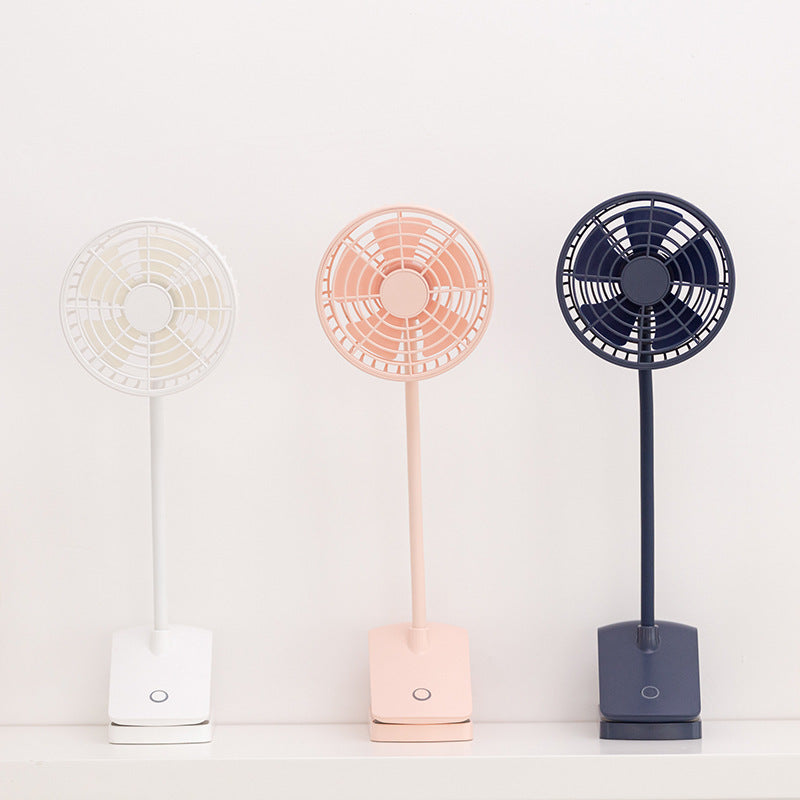 USB Charging Desktop Fan Car Clip Fan Baby Dormitory Bedside Clip Fan Silent Folding Fan