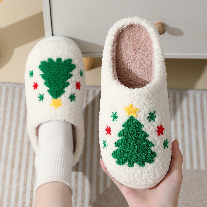 Christmas Santa Claus Slippers - Holiday Character Shoes - Festive Collection
