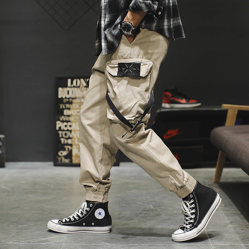 Nya Casual Byxor Herr Cotton Cargo Byxor