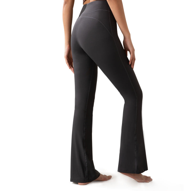 Fashion Yoga Bell-bottom Pants Women - Athletic Appeal