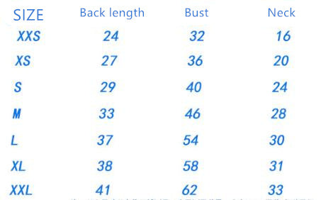 Vêtements pour chiens et chats