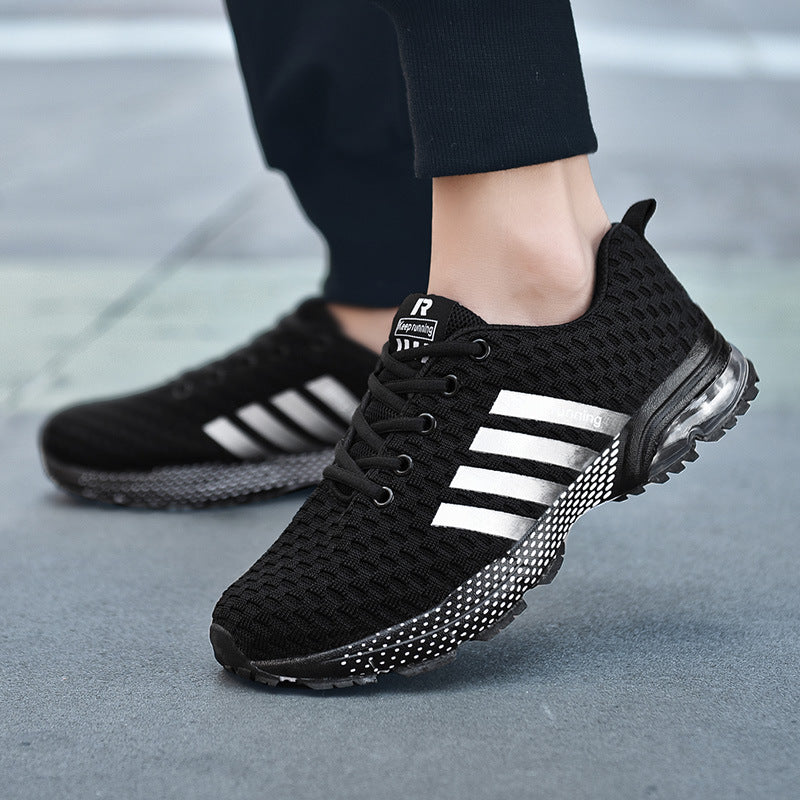 Best Selling Couple Sports Shoes - Breathable Mesh Outdoor Running Shoes