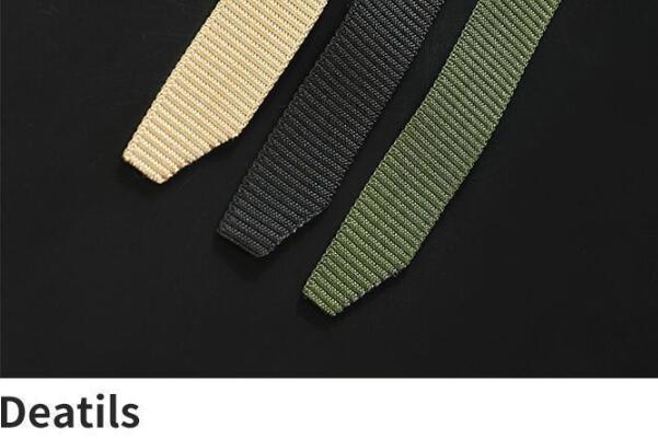 Woven Nylon Casual Fashion Belt - Comfortable Style