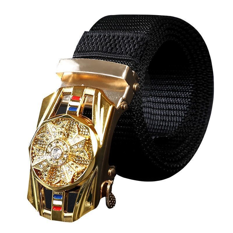 Woven Nylon Casual Fashion Belt - Comfortable Style