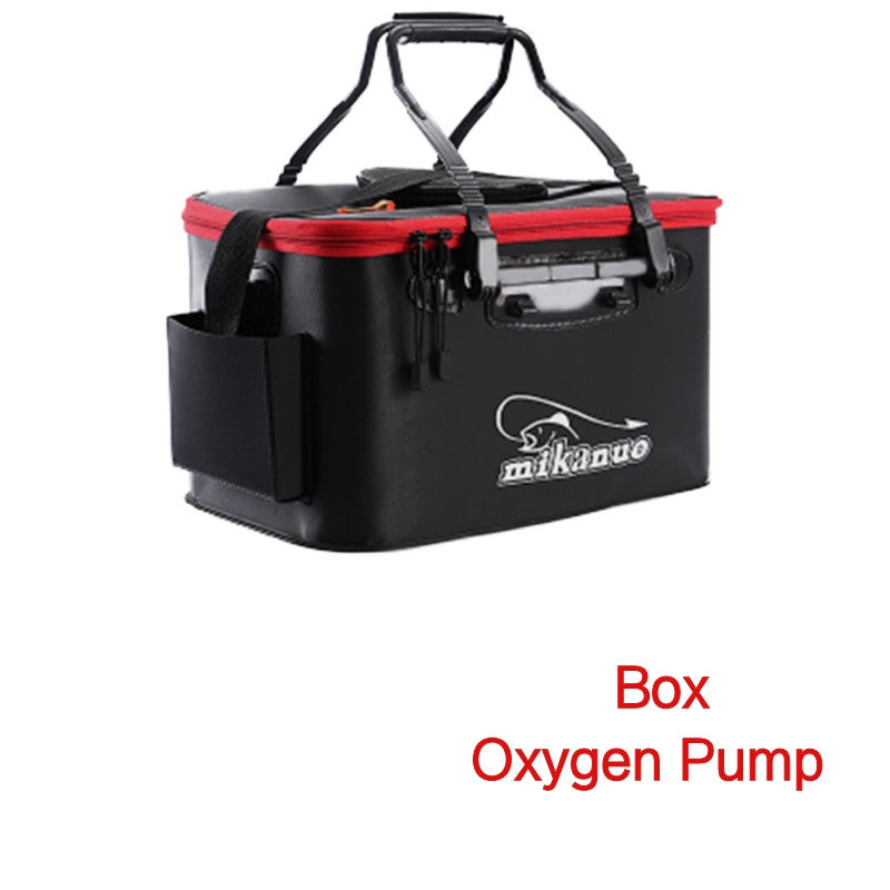 Professional EVA Fishing Bucket - Collapsible Live Well Tank for Anglers
