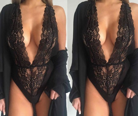Sexy Lingerie - Acrylic Fabric Black Design