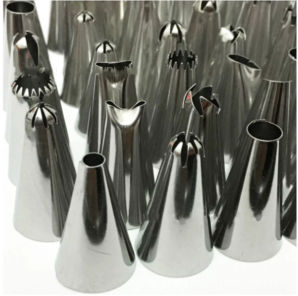 48 bouches de décoration en acier inoxydable