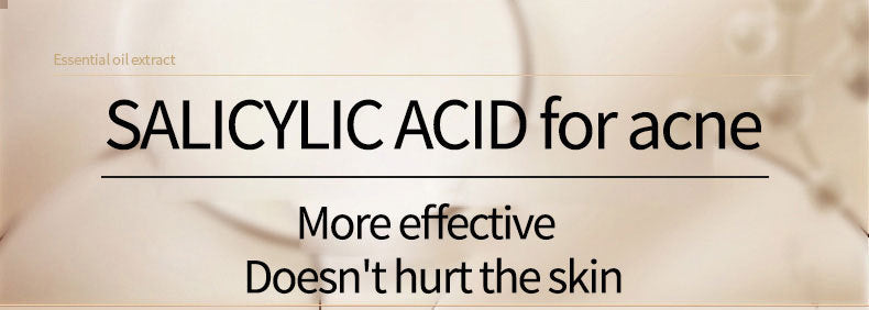 Acneborttagning av salicylatprodukter