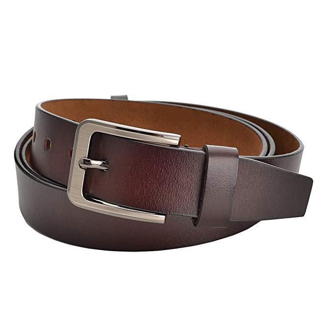 Men's Casual Wild Two-Layer Leather Belt - Adventurous Freedom
