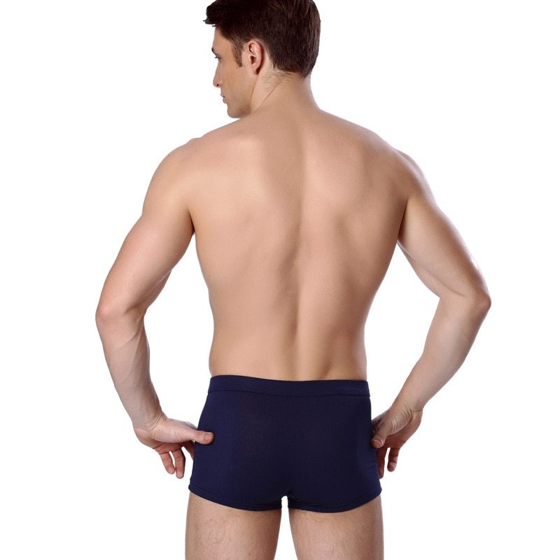 Herrshorts med tryck i presentförpackning