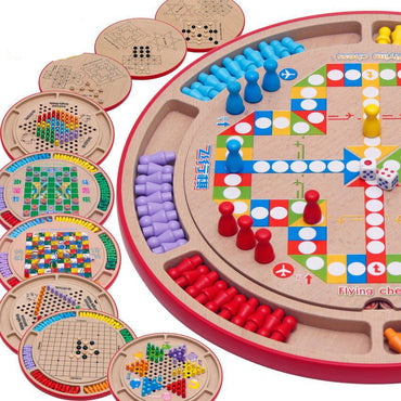 Drafts flight gobang spel spel för barn