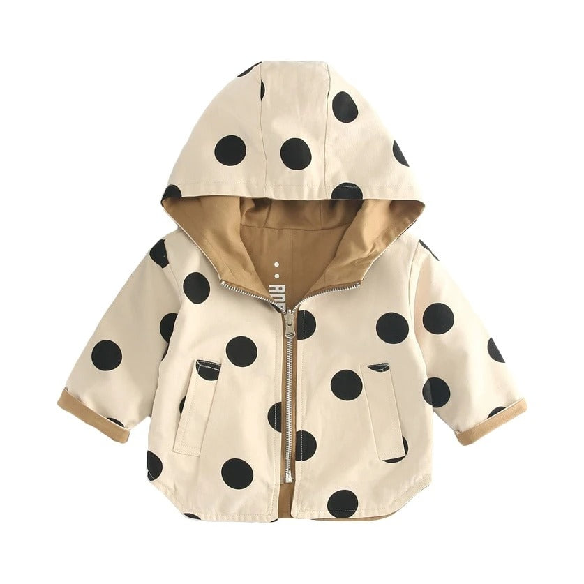 Veste à capuche décontractée des deux côtés