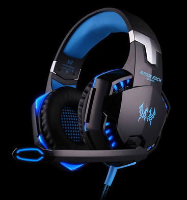 Trådbundna Gaming Headset Hörlurar Surround Sound Djup bas Stereo Casque hörlurar med mikrofon