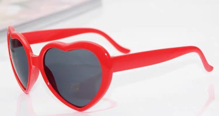 Heart-Shaped Light Love Special Effects Glasses Love Glasses Fashion Sunglasses