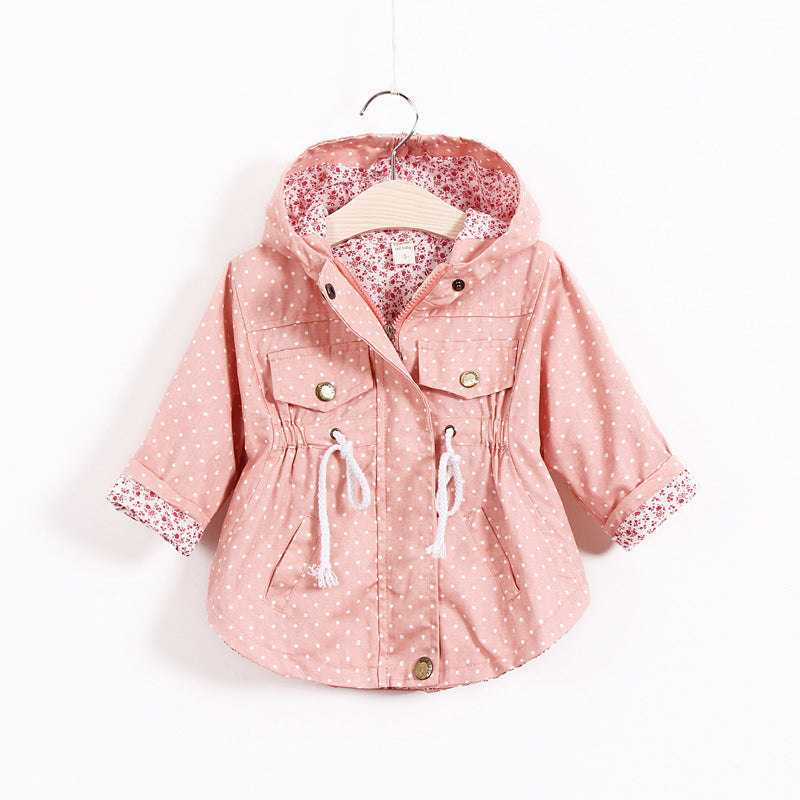 Veste trench-coat chemise chauve-souris à manches longues
